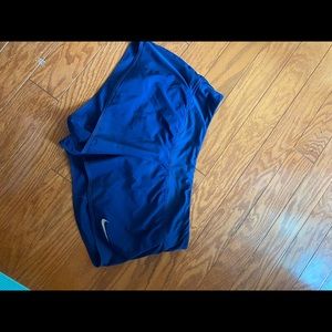 navy blue nike shorts